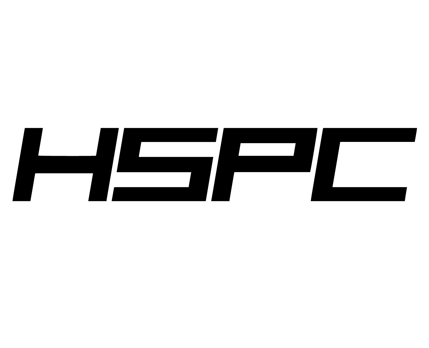 Logo HSPC - Writing Black